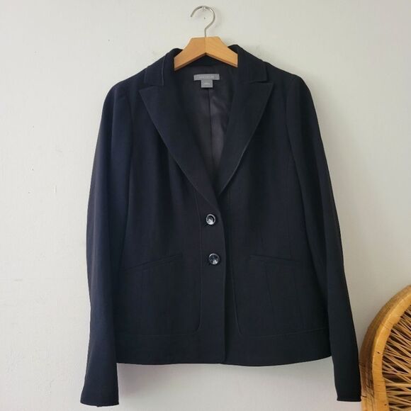 Ann Taylor Black Blazer Jacket 6 - Picture 1 of 7